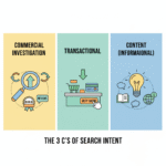 What are the 3 C’s of Search Intent?
