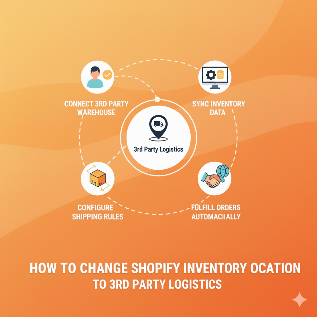 How to Change Shopify Inventory Location to a 3rd Party