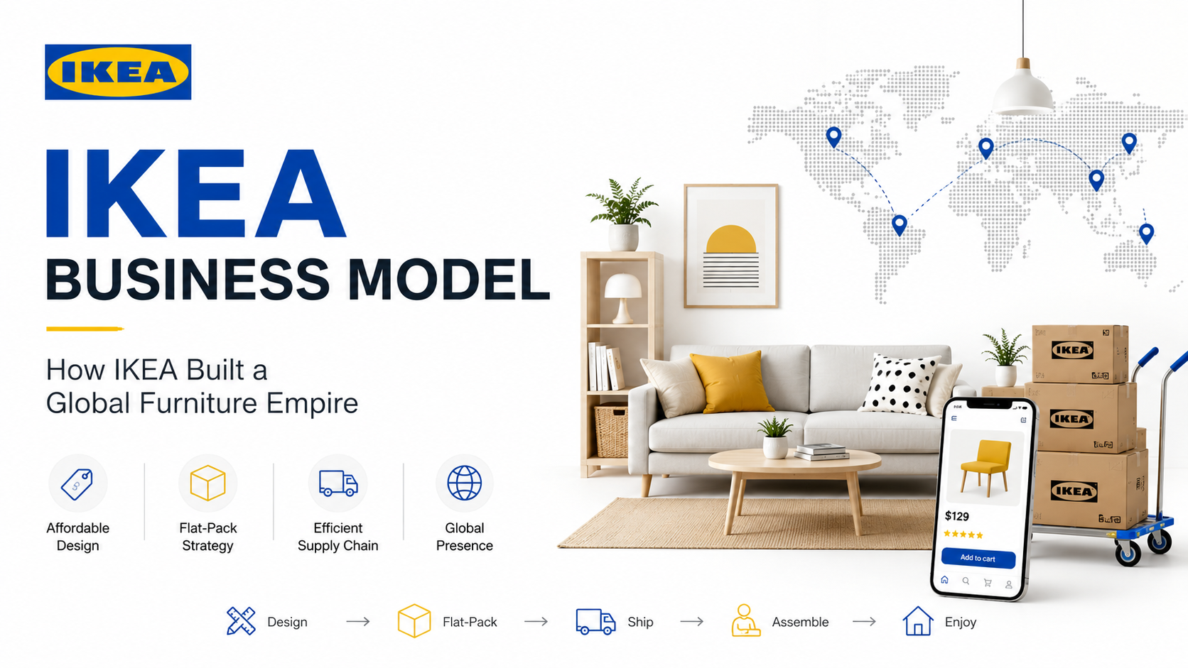 IKEA Business Model And How IKEA Became a Global Furniture Giant